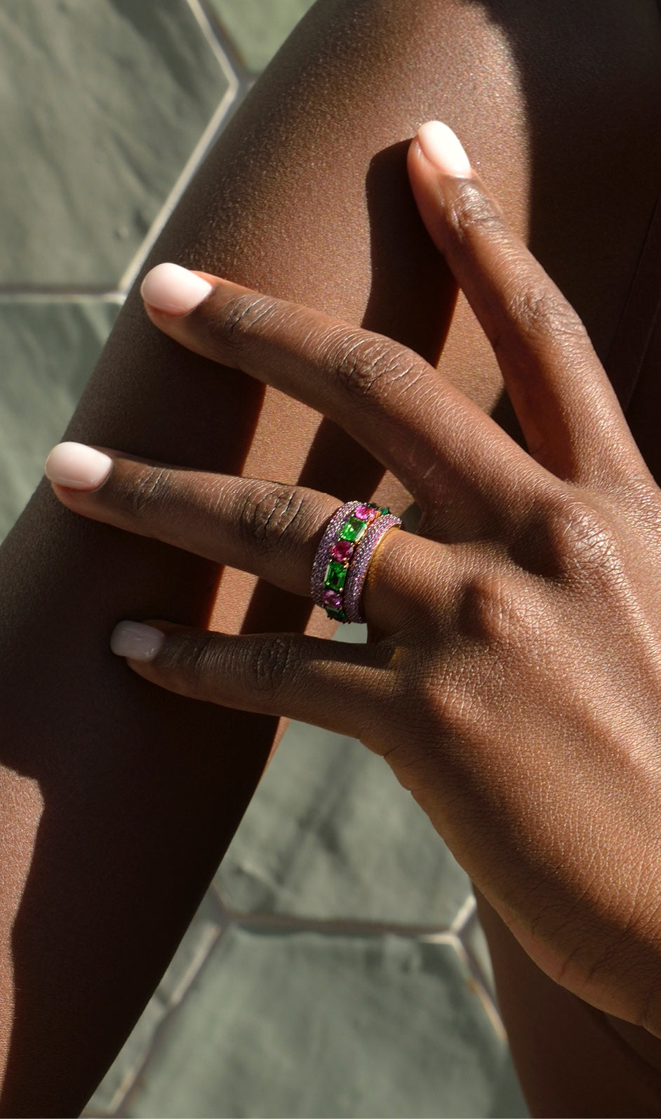 GENUINE. Pink Ring