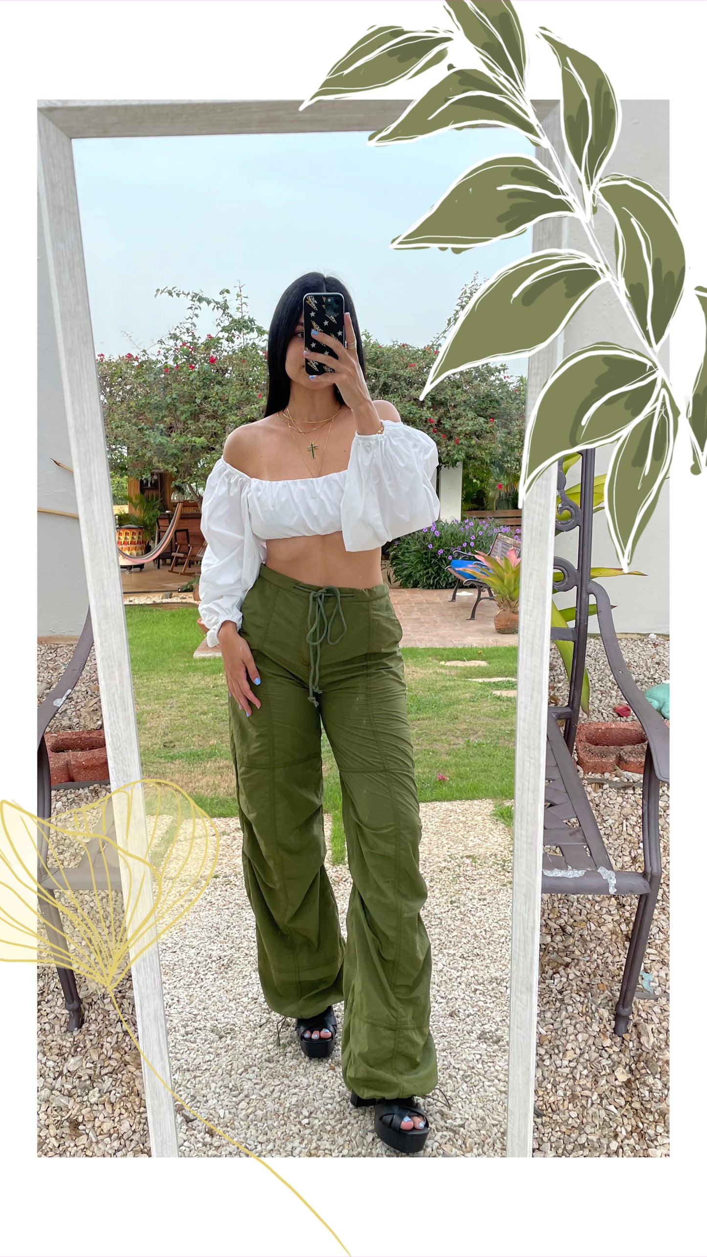 Olive Cargo Pants